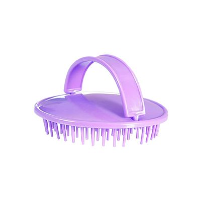 YBDXHA Scalp Massager Shampoo Brush Head Massager Anti-Dandruff Brush for Female Scalp Anti-Dandruff Brush Head Scrubber for All Hair Types Hair Cleaning Tool,Purple