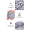YBDXHA Scalp Massager Shampoo Brush Head Massager Anti-Dandruff Brush for Female Scalp Anti-Dandruff Brush Head Scrubber for All Hair Types Hair Cleaning Tool,Purple view 2