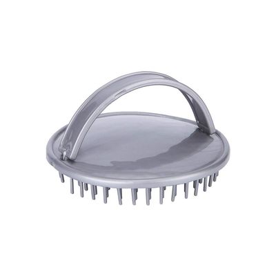 YBDXHA Scalp Massager Shampoo Brush Head Massager Anti-Dandruff Brush for Female Scalp Anti-Dandruff Brush Head Scrubber for All Hair Types Hair Cleaning Tool,Gray