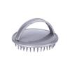 YBDXHA Scalp Massager Shampoo Brush Head Massager Anti-Dandruff Brush for Female Scalp Anti-Dandruff Brush Head Scrubber for All Hair Types Hair Cleaning Tool,Gray view 1