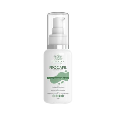 Calintro Reactive Hair Growth Serum| with Procapil, Redensyl, Anagain, Follicusam, Vitamin-B5 For DHT Block, Reduce Hair Fall & Promotes New Hair| For Men & Women| (Pack 2 (50ml))