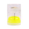 Maniology 2-in-1 Image-Shrinking Nail Stamper with Scraper Card | Yellow Round Silicone Stamper, Dual XL Stackable Heads for Custom Stamping Nail Art Design view 2