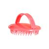 YBDXHA Scalp Massager Shampoo Brush Head Massager Anti-Dandruff Brush for Female Scalp Anti-Dandruff Brush Head Scrubber for All Hair Types Hair Cleaning Tool,Red view 1