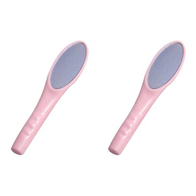 Beavorty 2pcs Nano Glass Foot File for Exfoliating Dead Skin Pedicure Tool for Smooth Feet Washable and Reusable Remover for Home and Salon Use