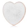 Resin Nail Art Palette Nail Mixing Palette Polish Color Mixing Plate Golden Edge Nail Holder Display Board Heart Shape Cosmetic Mixing Tools view 1