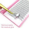 Premade Volume Eyelash Extensions Short Stem 3D-C-0.07-11 Premade Fans Eyelash Extensions Pre made Lash Fans 3D 5D 7D Volume Lash Extensions .07 .10 C D Curl(3D-C-0.07,11mm) view 4