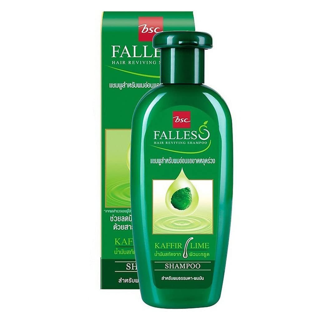 BSC FALLES Falles Hair Reviving Shampoo for Thinning and Hair Loss, 300 ml, Natural Scent, Unisex Adult
