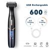 KWAII Rechargeable Body Grooming Set,Beard Trimmer for Men,Eyebrow Trimmer, Ear and Nose Hair Trimmer for Men and Women,Hair Trimmers Clipper Professional Painless Facial Body Bikini Trimmer view 2