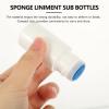 FOMIYES 10Pcs 20ml Sponge Roll on Bottles, Refillable Plastic Applicator Bottles for Travel, Perfume, Bite Liquid, Multi-Color, 1.18 * 1.18 * 2.95inch view 3
