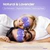 BeHoomi Steam Eye Mask, 10 Packs Heated Eye Mask, Self Heating Disposable SPA Warm Compress for Eyes Sleep Mask, Travel Essentials & Relaxation Gifts, Stocking Stuffers (Lavender Scent) view 2