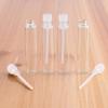 100Pcs 2ml Mini Empty Perfume Sample Bottles Glass Essential Oils Sample Vials Bottles with Translucent Cap Refillable Sample Vial Containers Glass Drop Stick Bottle for Aromatherapy Essential Oil view 3