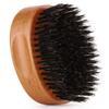 PERFEHAIR Boar Bristle Beard Brush for Men, Firm Bristles Wood Hair Comb for Mustache, Thin, Short Hair - Military Style view 1