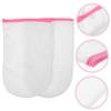 FOMIYES 1pair Paraffin Wax Hand Treatment Mitts for Manicure and Nail Art Soft Gloves for Wax Care Reusable and Washable for Hand Therapy and Moisturizing Treatments view 4