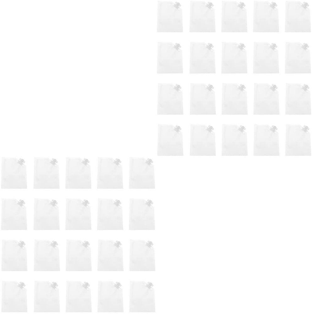 Beavorty 40pcs Disposable Cosmetics Bags Leak Sample Sacks for Sub-packing Travel-friendly Toiletry Pouches for Shampoos Lotions and Conditioners