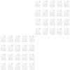 Beavorty 40pcs Disposable Cosmetics Bags Leak Sample Sacks for Sub-packing Travel-friendly Toiletry Pouches for Shampoos Lotions and Conditioners view 1