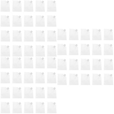 Beavorty 60pcs Leakproof Lotion Sample Bags Portable Cosmetics Pouches for Travel for Shampoos Conditioners Creams and More