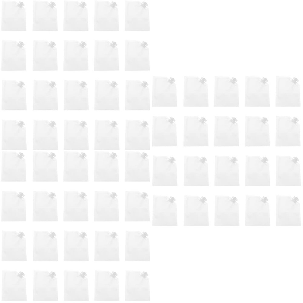 Beavorty 60pcs Leakproof Lotion Sample Bags Portable Cosmetics Pouches for Travel for Shampoos Conditioners Creams and More
