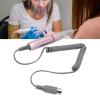 Electric Nail File Kit , Metal Accessories Polishing Nail Drill Machine for Nail Art view 2