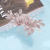 LALAFINA Bridal Hair Comb Clip Floral Design Lightweight Wedding Hair Accessory for Bride Elegant Side Comb for Special Occasions and Celebrations view 3