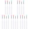 FRCOLOR 20pcs Professional Makeup Tools Lip Brush Exfoliating Lip Wands Blush Brush for Women view 1