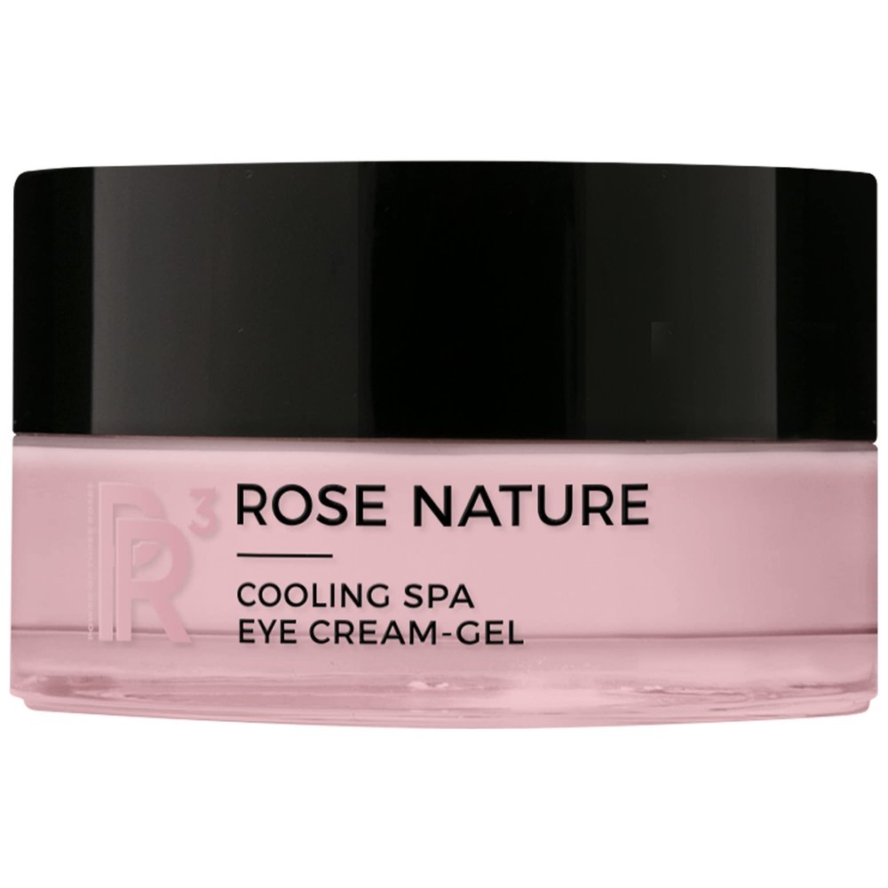 ANNEMARIE BRLIND ROSE NATURE Cooling Spa Eye Cream-Gel (0.50 Fl Oz) - Plumps up wrinkles caused by tiredness, PR3 rose complex reduces the effects of blue light, vegan