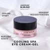 ANNEMARIE BRLIND ROSE NATURE Cooling Spa Eye Cream-Gel (0.50 Fl Oz) - Plumps up wrinkles caused by tiredness, PR3 rose complex reduces the effects of blue light, vegan view 3