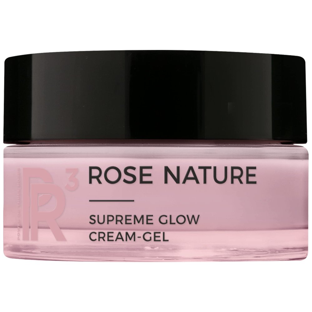 ANNEMARIE BRLIND ROSE NATURE Supreme Glow Cream-Gel (1.69 Fl Oz) - Leaves the skin looking radiant and fresh, Reduces the effects of blue light, Vegan