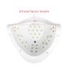 Yerdos UV Light LED Gel Nail Dryer Lamp Mahine Sun X5 Plus High Power 54W, Manciure/Pedicure Curing Lamp with 4 Timers Professional Nail Art Tools, White, 1 Count view 3