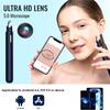 fabisup Blackhead Remover with Camera, Pimple Camera Tool, Real time Video Pimple Tools for Blackheads/Acne/Fat Granules, Rechargeable Pimple Extractor Tool for, suift for Men and Women (Dark Blue) view 4