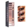 LZYLLS 12 Shades Nude Matte Eyeshadow Palette,Shimmer Naked Eyeshadow Palette,Eye Shadow Palette Natural Flash Waterproof Durable Smoked Professional Makeup Palette With Brush(Matte) view 1