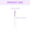 FRCOLOR 24pcs Silicone Lip Brush Makeup Brush Eyeshadow Lip Mask Overnight Plumper view 3