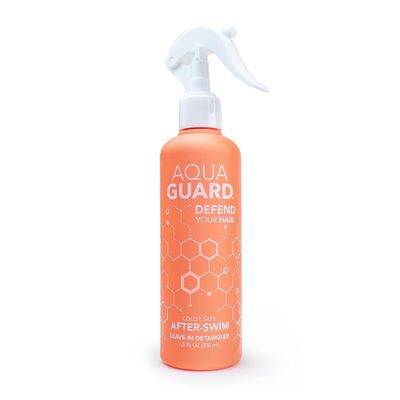 AQUA GUARD After-Swim UV Leave-In Detangler  Quick & Easy Detangling After Every Swim  Paraben & Gluten Free, Vegan, Color Safe, Leaping Bunny Certified