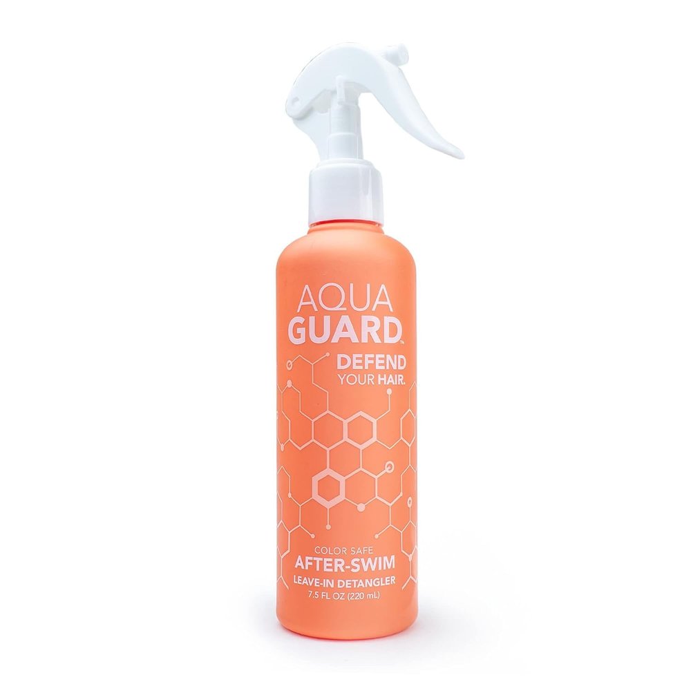 AQUA GUARD After-Swim UV Leave-In Detangler  Quick & Easy Detangling After Every Swim  Paraben & Gluten Free, Vegan, Color Safe, Leaping Bunny Certified