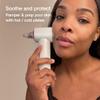 Fancii Clara Pore Cleaner Vacuum 4-in-1, Rechargeable Blackhead Remover Comedone Extractor Tool - 3 Exfoliation Tips, 5 Suction Nozzles, Hot & Cold Compress & Light Therapy (White) view 4