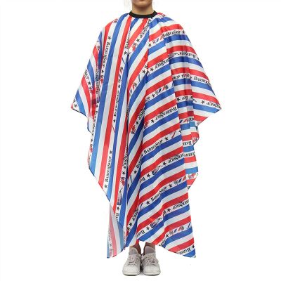 Barber Cape Non-Stick Hair Hairdressing Breathable Smooth Comfortable Haircut Cloth Apron Soft Barber Capes, for Daily Use (Color : A, Size : 155 x 140cm)