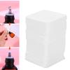 200pcs Lint Free Nail Wipes, Nonwoven Fabric Eyelash Extension Glue Wipes Cleaning Cotton Pads for Nail Polish Bottle, Lash Glue Holder, Tweezers view 4