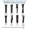 BG2000 Replacement Head for Philips norelco bodygroom 7000 - Compatible with BG7030, BG7040 (Series 7000) and BG5025 (Series 5000), 2-Piece Pack view 2