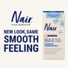 Nair Sensitive Hair Remover Wax Ready Strips, Face and Bikini Hair Removal Wax Strips, 40 Count view 3