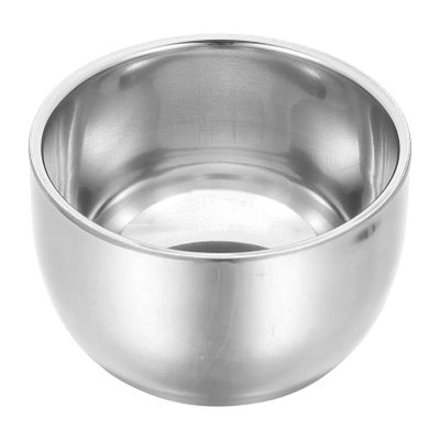 Healifty Shaving Bowl Double Shave Cup for Men Professional Shaving Accessory for Easy Lathering Convenient Capacity