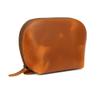 TheAntiq Leather Cosmetic Bags Make Up Bags for Women - Handmade Makeup Case Small Makeup Bags Jewelry Coin Pouch, Toiletry Bag for Men, Travel Cosmetic Pouch For Purse (Tan) view 1