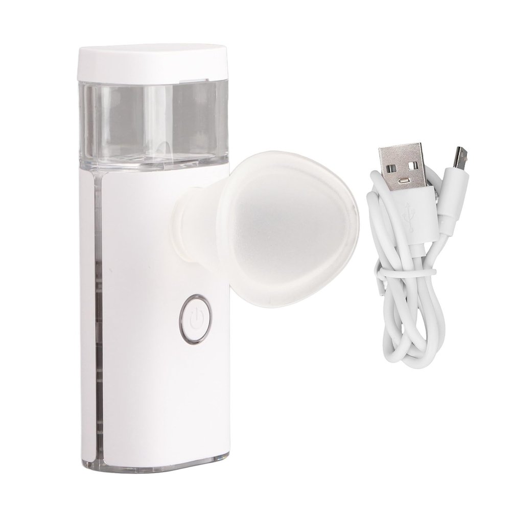 Eye Nebulizer, Portable Facial Mister, USB Rechargeable Massage Moisturizing Atomization Sprayer for Adults & Kids Travel, Home, Daily Use