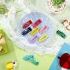 40 Pieces Snap Hair Clips Grip Hair Metal Barrettes for Women Snap Double Clip Pins Accessories for Women Making Salon(Candy Color) view 4