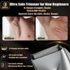 ENSSU Body Hair Trimmer for Men with Light, Ball Trimmer Men Waterproof, Pubic Groin Hair Trimmers for Man Rechargeable Body Groomer with Standing Recharge Dock,LED Display view 2