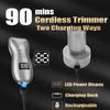 ENSSU Body Hair Trimmer for Men with Light, Ball Trimmer Men Waterproof, Pubic Groin Hair Trimmers for Man Rechargeable Body Groomer with Standing Recharge Dock,LED Display view 4