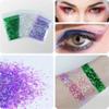 Face Gems, 6 Sheets Face Jewels Stick On, 30g Chunky Glitter, Rhinestones Noctilucent Stickers Temporary Tattoos-Eye Body Euphoria Makeup Rave Clothes Carnival Festival Outfit (3Luminous) view 3