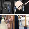 Dajingkj Chapstick Holder Keychain Butterfly Aesthetics Wallet Accessories 2 pcs polyester Lipstick case keychain with Metal Ring Lip Balm Gloss Holder view 2