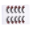 FRCOLOR 25pairs Cat Eye False Eyelashes Natural Look Lashes for Parties Cosplay Halloween and Christmas Easy to Apply Reusable Lightweight Design view 3