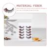 FRCOLOR 25pairs Cat Eye False Eyelashes Natural Look Lashes for Parties Cosplay Halloween and Christmas Easy to Apply Reusable Lightweight Design view 4