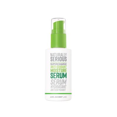 Naturally Serious | Supercharge Anti-Oxidant Moisture Hydrating Serum With Hyaluronic Acid, Face Serum For Dry Skin, Vegan Skincare, Cruelty-Free Skincare