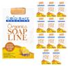 Bio-Safe Organics Citrus Lavender Love Organic Soap | 100% Organic Handmade Luxurious Bath Soap | All Natural Soap| Relaxing Aromatherapy for All Skins | Moisturize w Pleasure Fragrance 4 Oz /12 Pack view 1